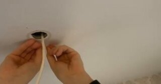Установка люстры в Белебее в октябре